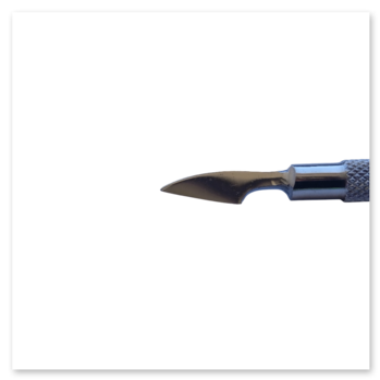 Професійний пушер для манікюру P-78 BLAD (лопатка та топірець)