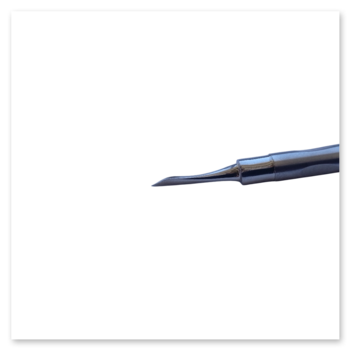 Пушер для манікюру P-80 BLAD (лопатка та топірець)