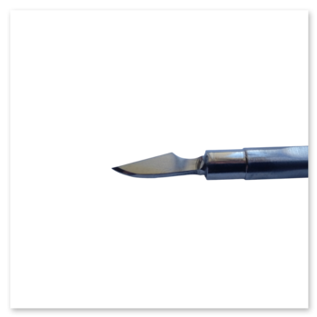 Пушер для манікюру P-80 BLAD (лопатка та топірець)